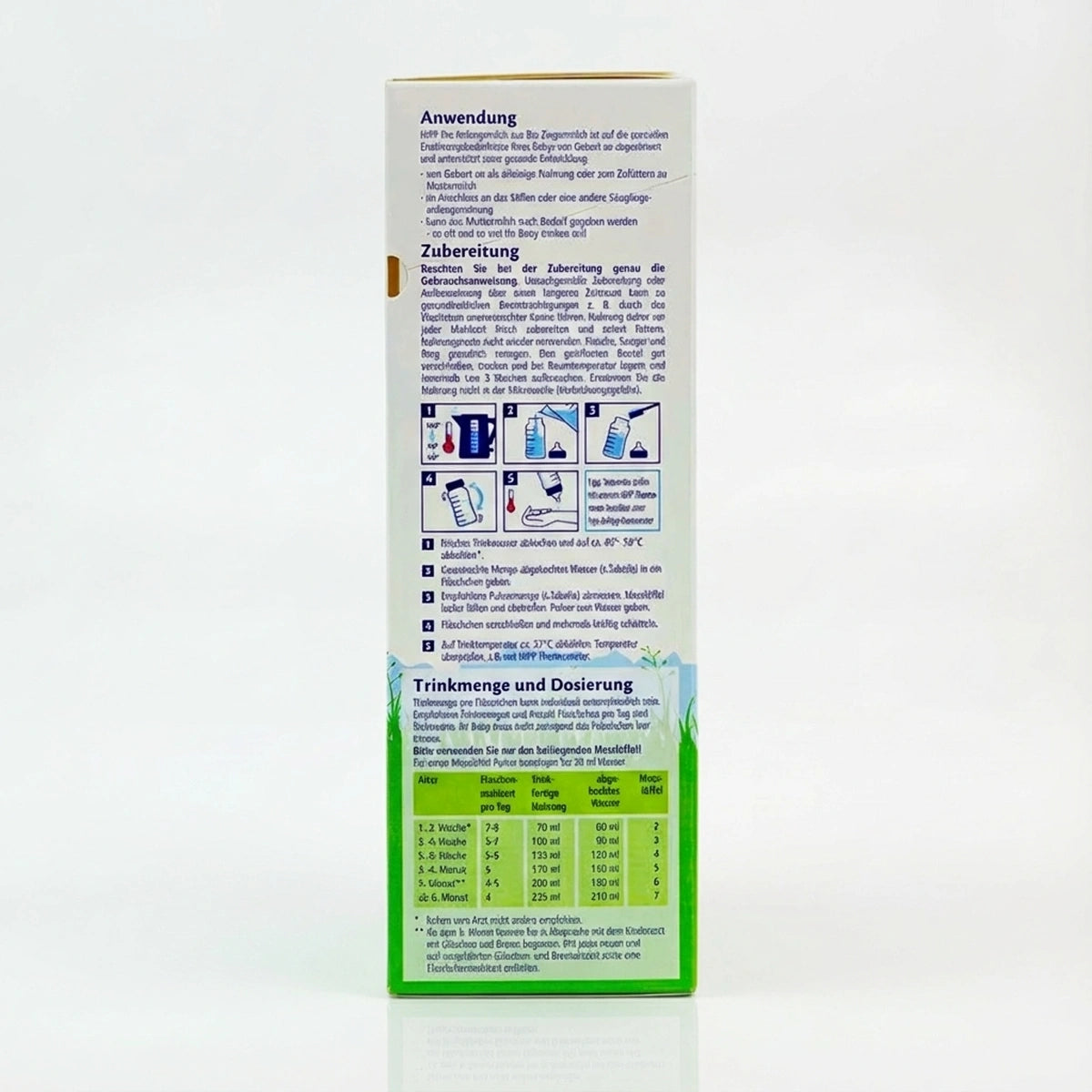 HiPP Goat Milk Formula Stage 1 Preparation Instructions | Organic Formula Hub