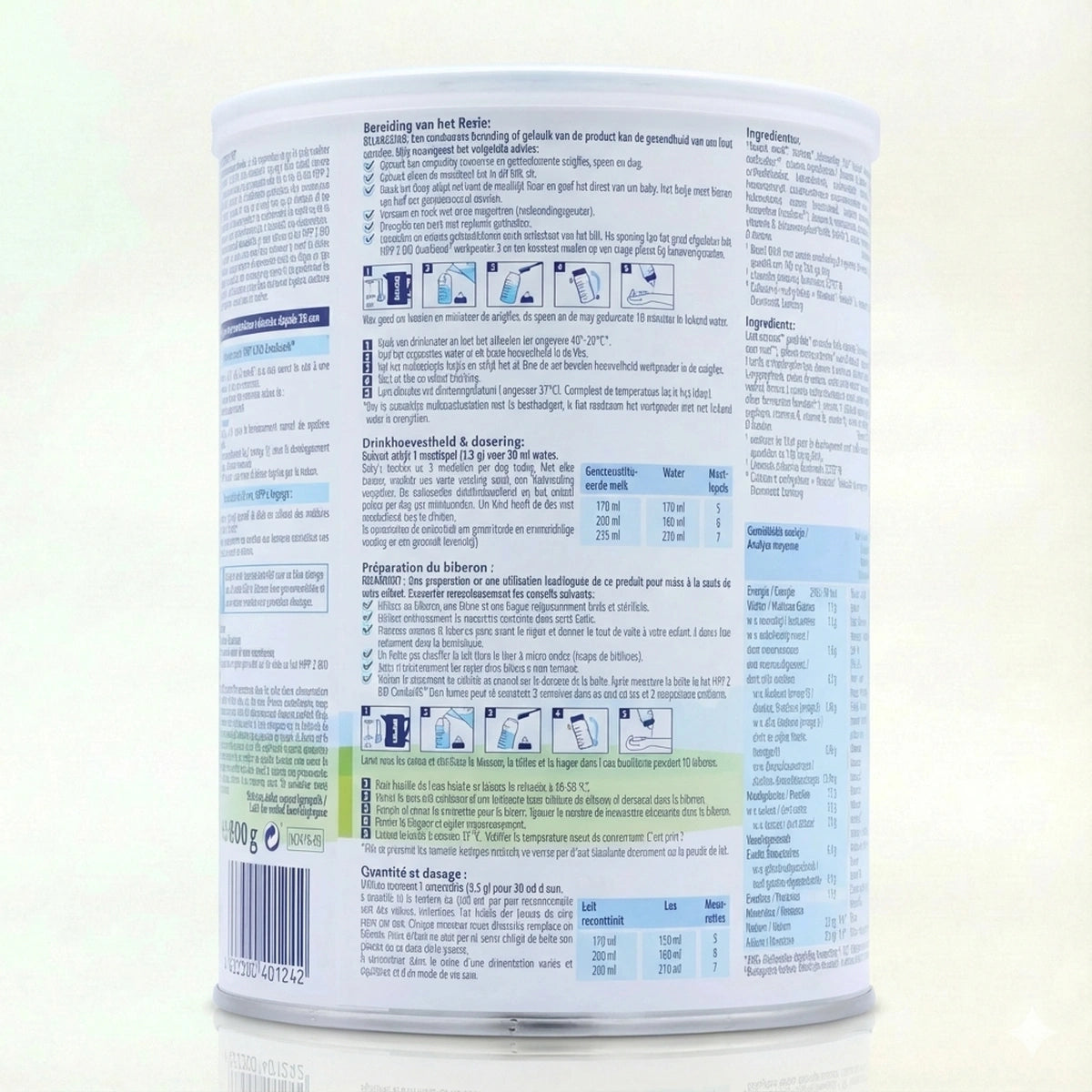 HiPP bio Combiotic Stage 2 Dutch Formula  preparation instructions | Organic Formula Hub
