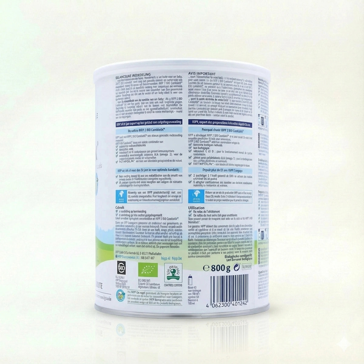 HiPP bio Combiotic Stage 2 Dutch Formula  preparation instructions | Organic Formula Hub