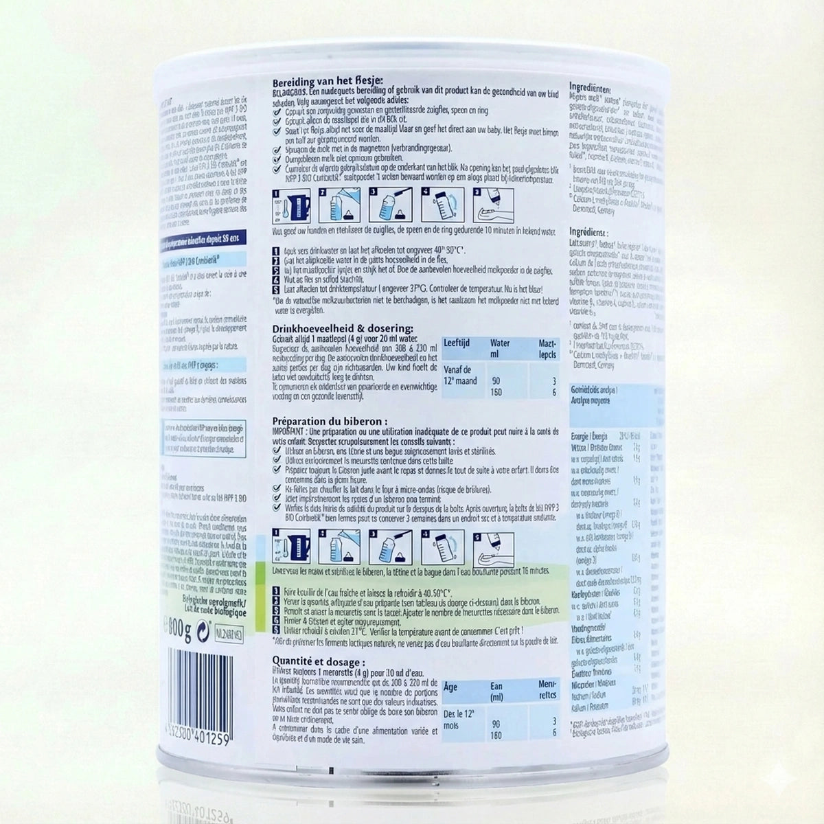 HiPP Stage 3 Dutch Baby Formula preparation instructions | Organic Formula Hub