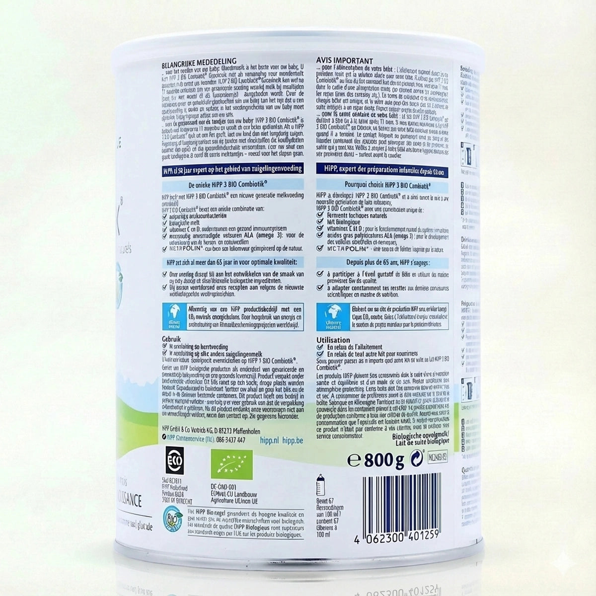 HiPP Stage 3 Dutch Baby Formula preparation instructions | Organic Formula Hub