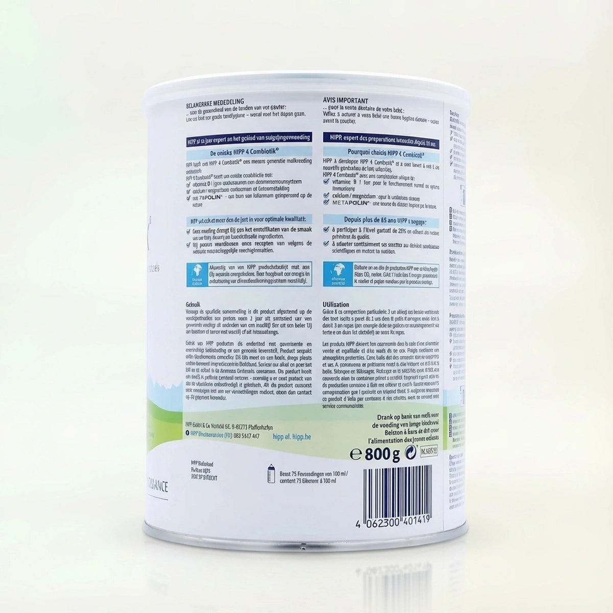 HiPP Dutch Junior Combiotik Stage 4 Baby Formula  preparation instructions | Organic Formula Hub