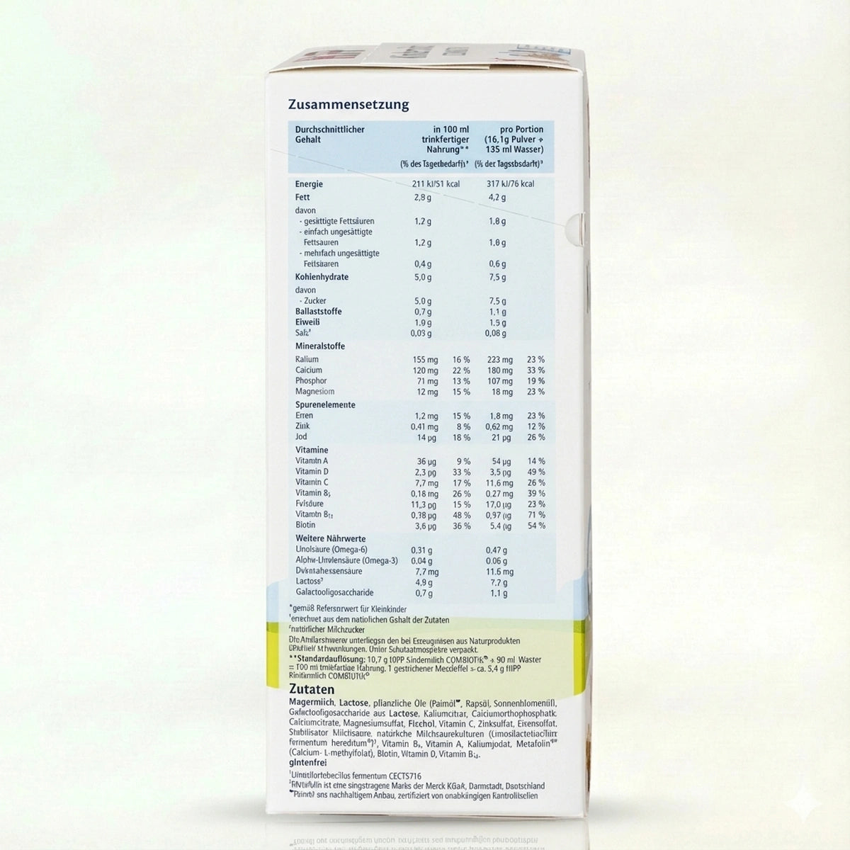 HiPP 1+ Years Combiotik Kindermilch Toddler Formula preparation instructions | Organic Formula Hub 