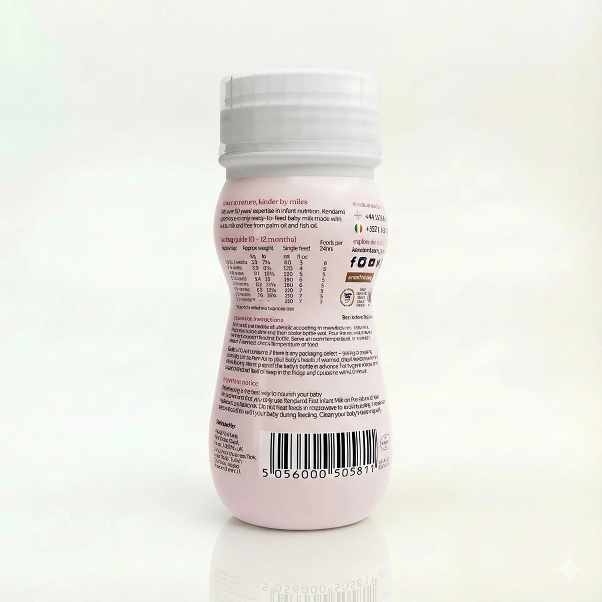 Kendamil Organic Ready to Feed Stage 1 Formula (250ml) | Organic Formula Hub