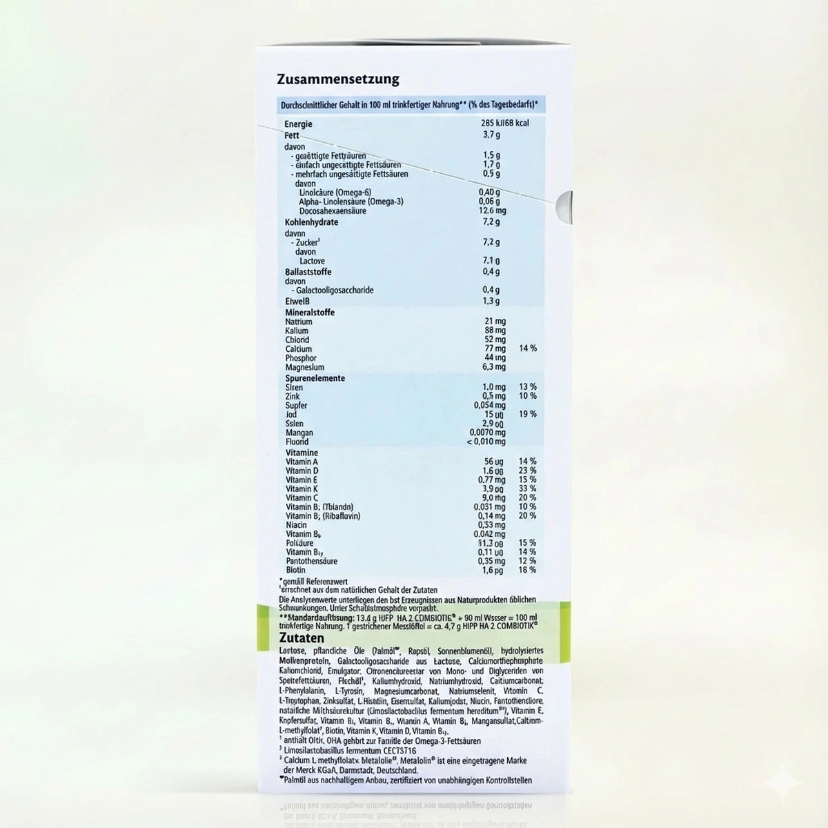 HiPP HA Combiotik Stage 2  Hub preparation instructions | Organic Formula