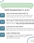 HiPP 2+ Years Combiotik Kindermilch Toddler Formula preparation instructions | Organic Formula Hub 