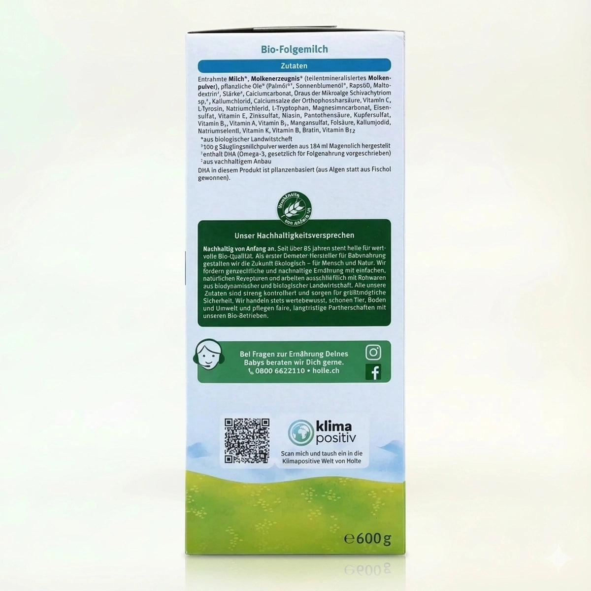 Holle Bio Stage 4 Toddler Formula preparation instructions | Organic Formula Hub